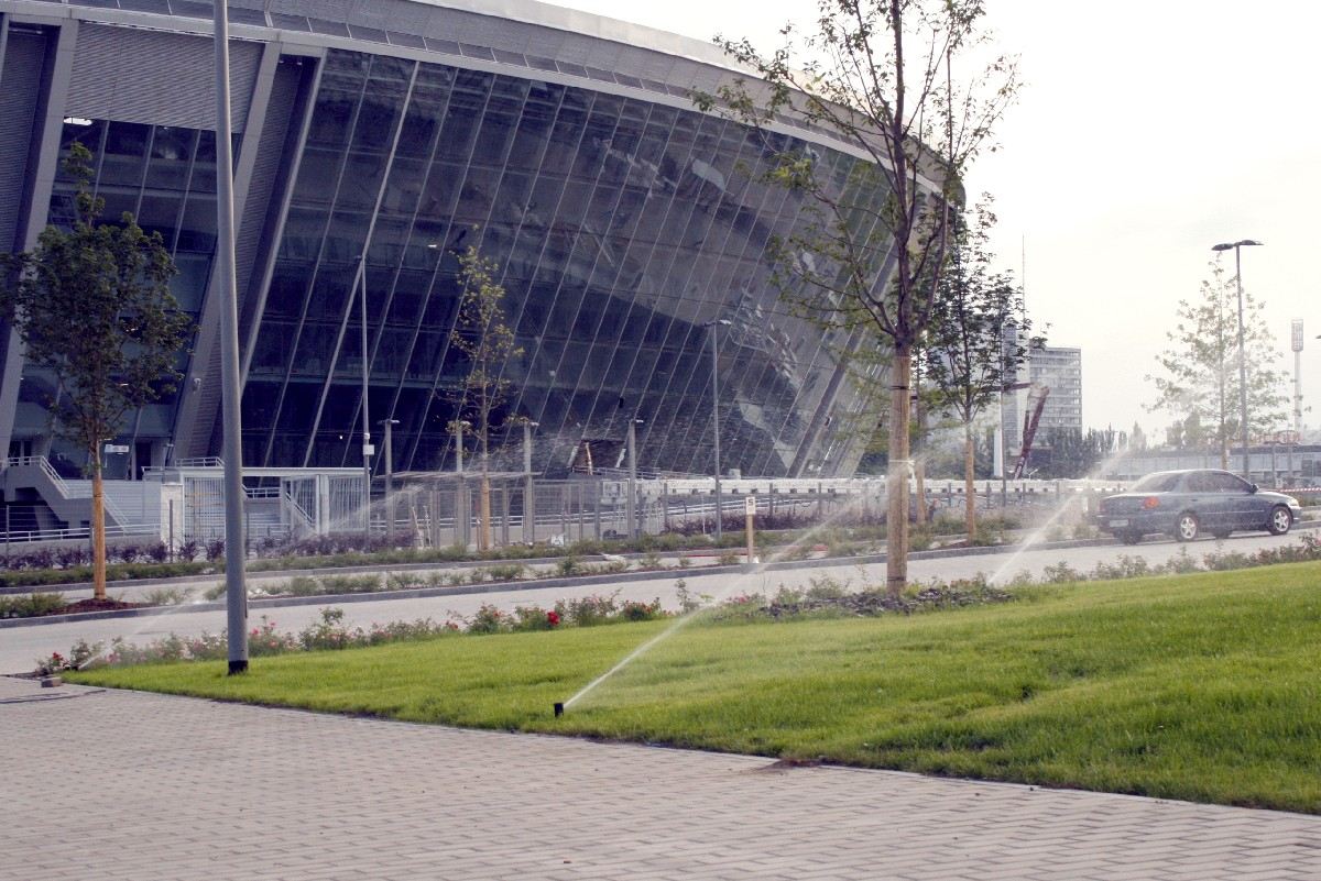 Donbas Arena EURO 2012, зона поливу 3